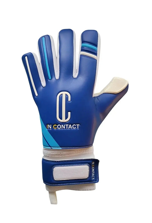 bakhånden til en profesjonell keeperhanske i fotball