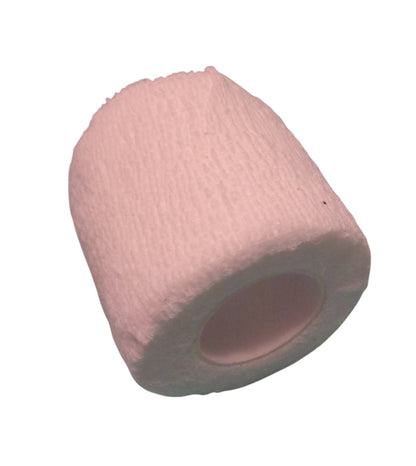 Selvklebende elastiske sportsbandasjer 5 meter lange og 5 centimeter brede. Ideell for Håndleddsbeskyttelse, ankelbeskyttelse og fotbeskyttelse.